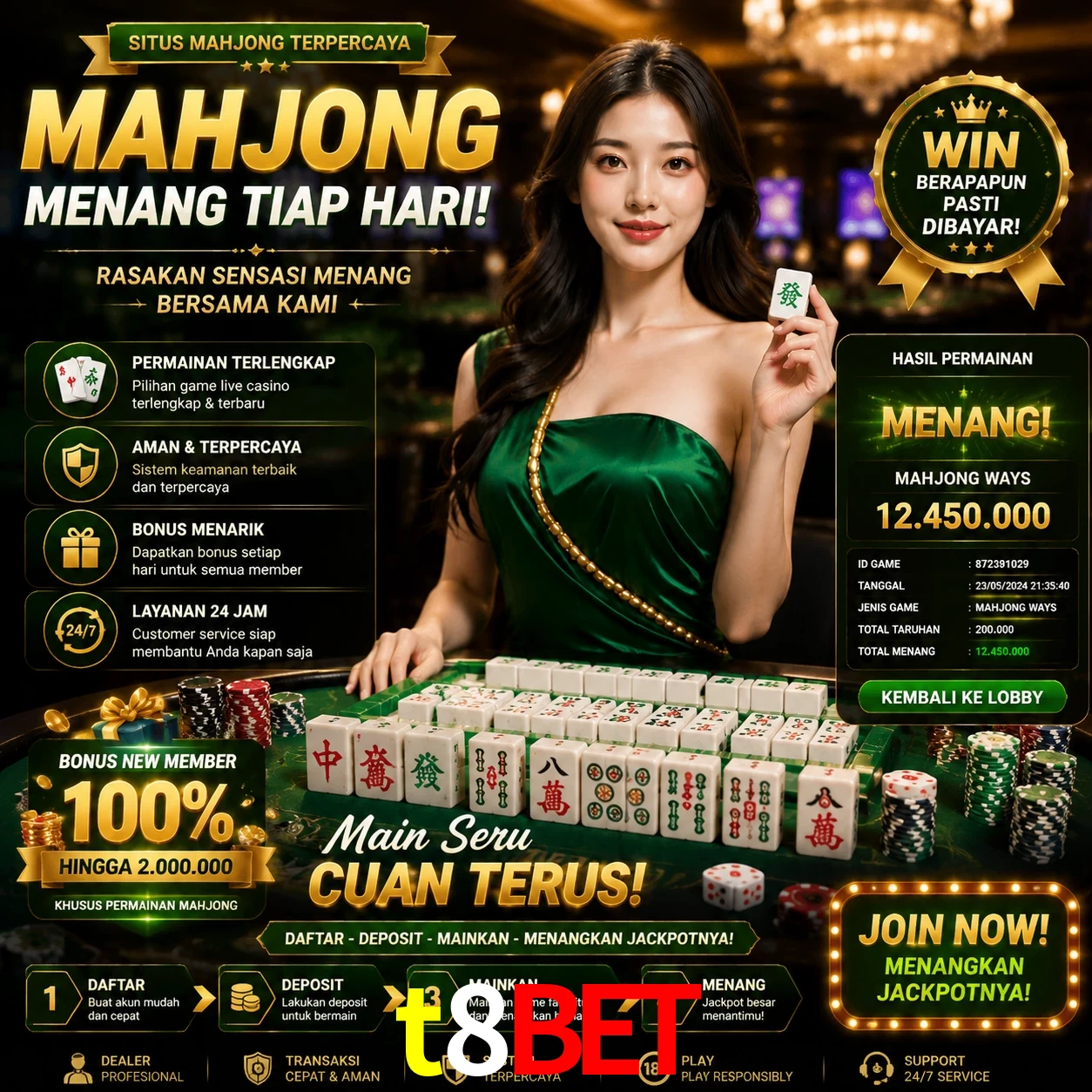 Cashback VIP t8bet - reembolso semanal